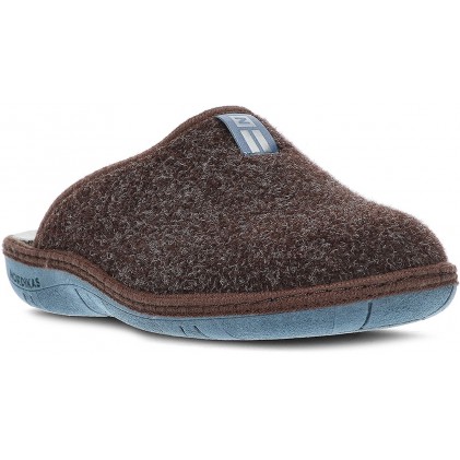 PANTOFOLE NORDIKAS TIROLO 1728 MOKA