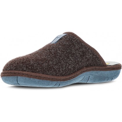 PANTOFOLE NORDIKAS TIROLO 1728 MOKA