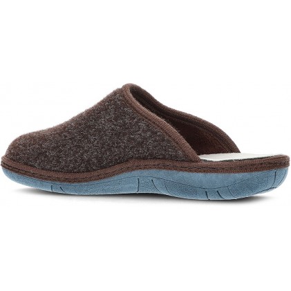 PANTOFOLE NORDIKAS TIROLO 1728 MOKA