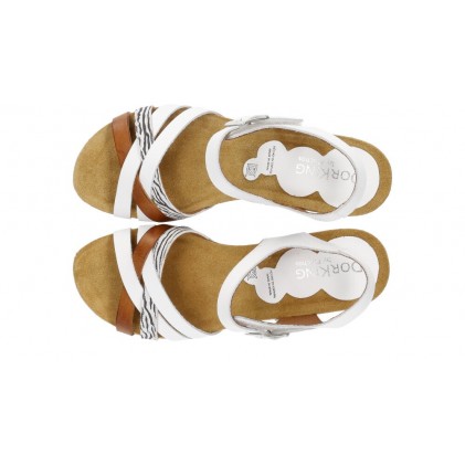 SANDALO FLUCHOS PALMA D8551 TEXAS BLANCO