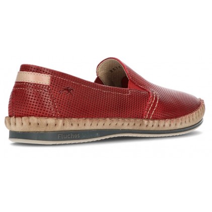 FLUCHOS 8674 LUXE SURF BAHAMAS MOCASSINO UOMO TERRACOTA