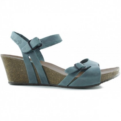 INTERBIOS W Sandal comoda donna anatomica JEANS