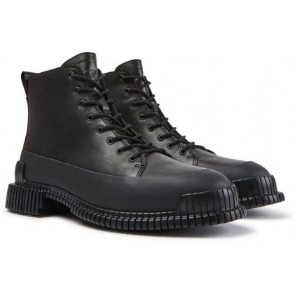 CAMPER PIX K400388 STIVALI TRONCHETTO NEGRO
