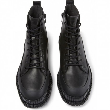 CAMPER PIX K400388 STIVALI TRONCHETTO NEGRO