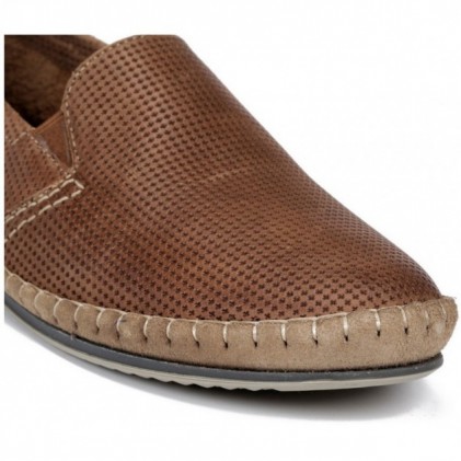 FLUCHOS 8674 LUXE SURF BAHAMAS MOCASSINO UOMO CUERO_TAUPE