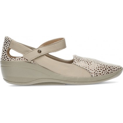 BALLERINE CON CLIP ARCOPEDICO 4835 TORTORA TAUPE
