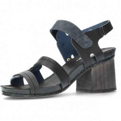 SANDALI ART 1875 BLACK_BLUE