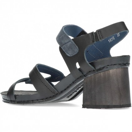 SANDALI ART 1875 BLACK_BLUE
