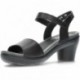 SANDALI BY ART ALFAMA A1475 BLACK