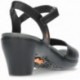 SANDALI BY ART ALFAMA A1475 BLACK