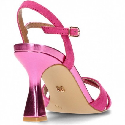 SANDALI MARIAMARE CON TACCO REFERENZA 68405 FUCSIA