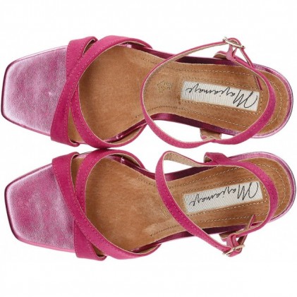 SANDALI MARIAMARE CON TACCO REFERENZA 68405 FUCSIA