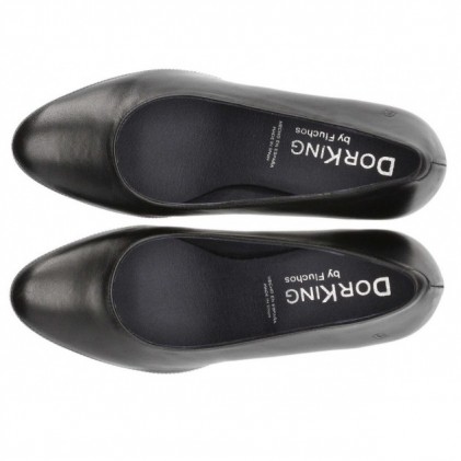 SCARPA TACCO ALTO FLUCHS BLESA D5794 NEGRO