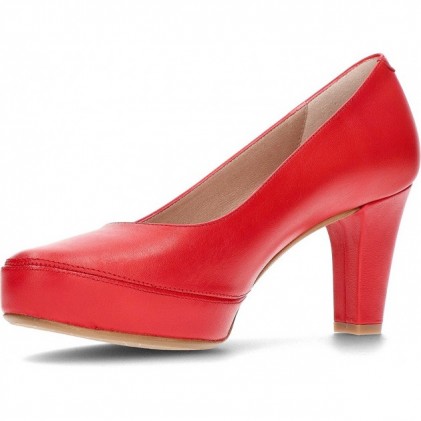 SCARPA TACCO ALTO FLUCHS BLESA D5794 ROJO