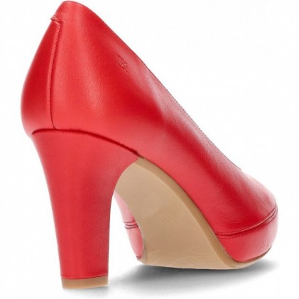 SCARPA TACCO ALTO FLUCHS BLESA D5794 ROJO