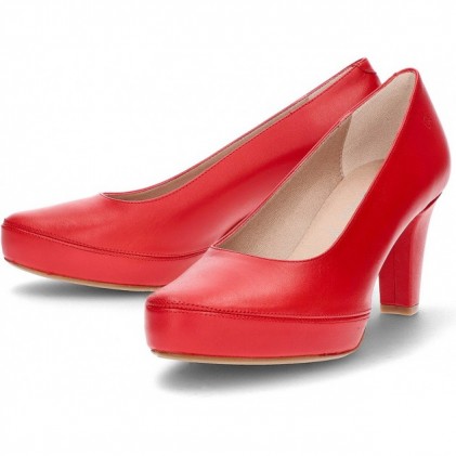 SCARPA TACCO ALTO FLUCHS BLESA D5794 ROJO