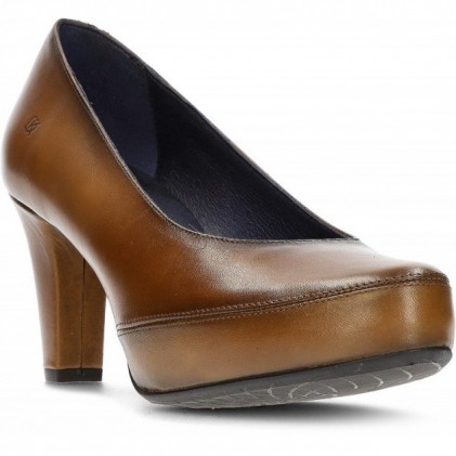 SCARPA TACCO ALTO FLUCHS BLESA D5794 CUERO