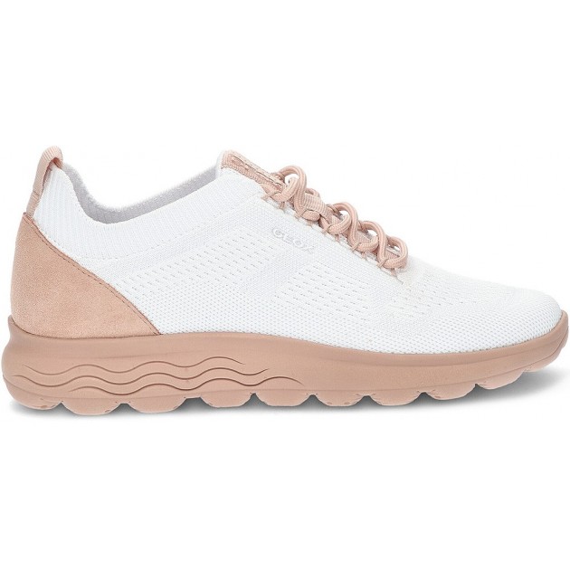 GEOX SPHERICA DONNA WHITE_NUDE GEOX SPHERICA DONNA WHITE_NUDE