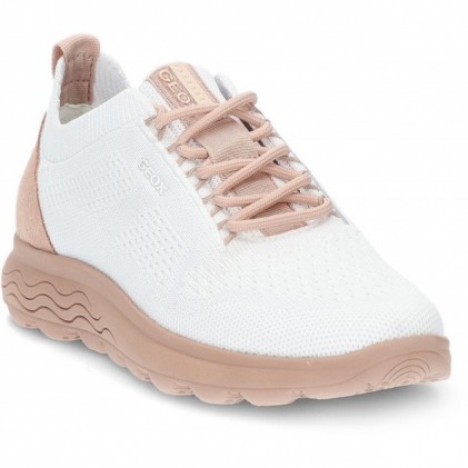 GEOX SPHERICA DONNA WHITE_NUDE