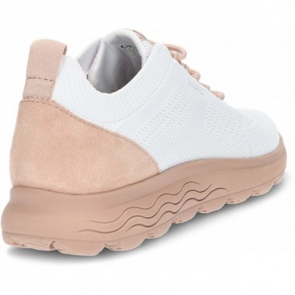GEOX SPHERICA DONNA WHITE_NUDE