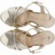 SANDALI CON TACCO BY PEDRO MIRALLES 13352 PLATINO