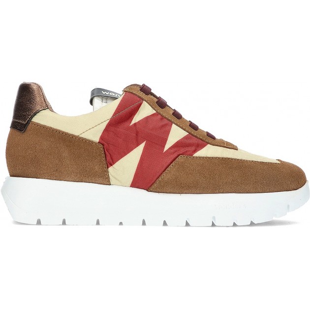 SNEAKERS MERAVIGLIE TREND NYLON A-2422 CUERO SNEAKERS MERAVIGLIE TREND NYLON A-2422 CUERO