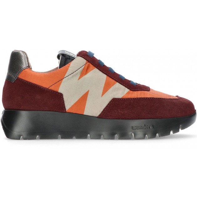 SNEAKERS MERAVIGLIE TREND NYLON A-2422 VINO SNEAKERS MERAVIGLIE TREND NYLON A-2422 VINO