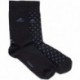 CALZA LUNGA A FIORI CA0009 NAVY_BLACK