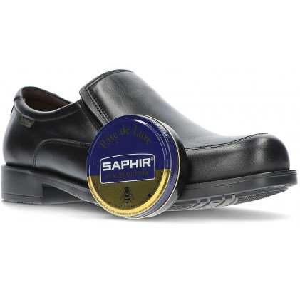 CERA PER SCARPE CON PELLE LISCIA SAPHIR AVEL16320 BLACK