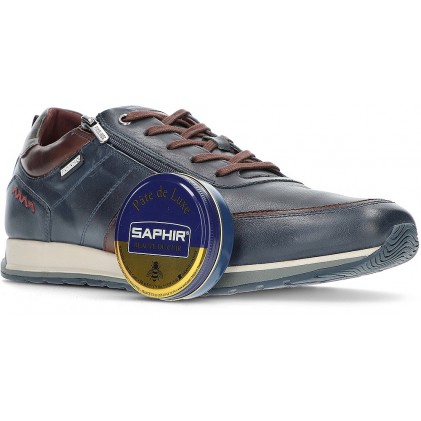 CERA PER SCARPE CON PELLE LISCIA SAPHIR AVEL16320 NAVY