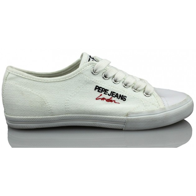 PEPE JEANS JUNIOR LOW CUT BLANCO