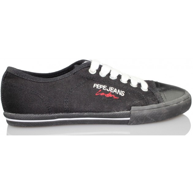 PEPE JEANS JUNIOR LOW CUT NEGRO