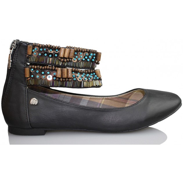 MUSTANG BAILARINA CASUAL NEGRO