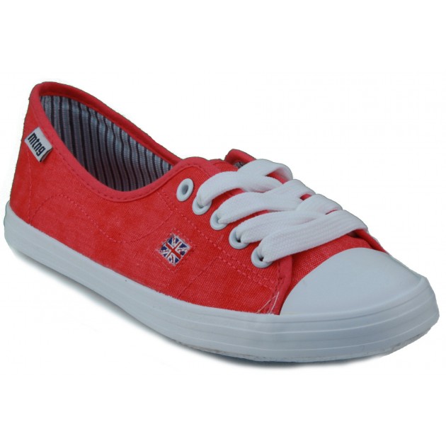 MUSTANG CANVAS ZAPATILLA LONA CHICA ROJO