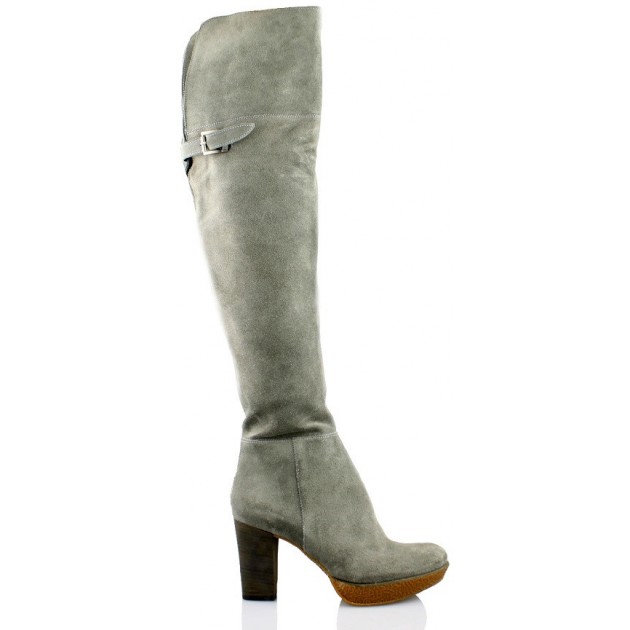 BARRATS SLEEK BOTA CAÑA LARGA GRIS