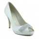 MARIAN ZAPATO DE MUJER FIESTA TACON  BLANCO
