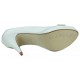 MARIAN ZAPATO DE MUJER FIESTA TACON  BLANCO