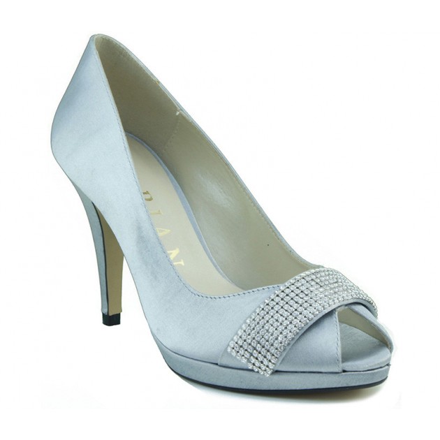 MARIAN ZAPATO DE MUJER FIESTA TACON PLATA