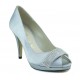 MARIAN ZAPATO DE MUJER FIESTA TACON  PLATA