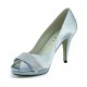 MARIAN ZAPATO DE MUJER FIESTA TACON  PLATA