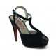 MUSTANG AFELPADO ZAPATO TACON MUJER  NEGRO