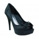 GUESS SALON MUJER ALTO TACON ELEGANTE  NEGRO