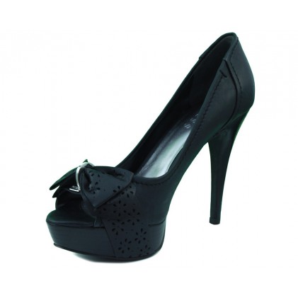 GUESS SALON MUJER ALTO TACON ELEGANTE  NEGRO