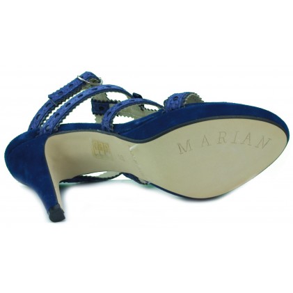 MARIAN SANDALIA TACON FIESTA  AZUL