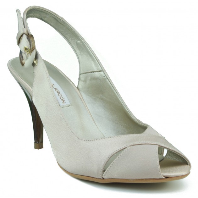 ANGEL ALARCON ZAPATO DE FIESTA MUJER BEIGE