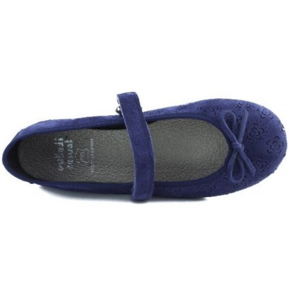VUL LADI SERRAJE TINTA ZAPATO NIÑA  AZUL