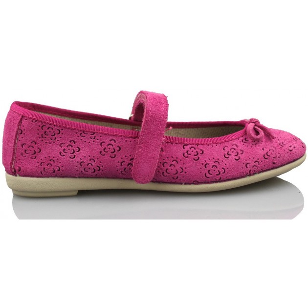 VUL LADI SERRAJE TINTA ZAPATO NIÑA FUXIA
