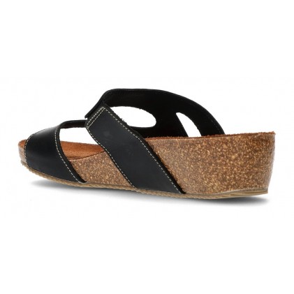 INTERBIOS W SANDALIA COMODA MUJER  NEGRO