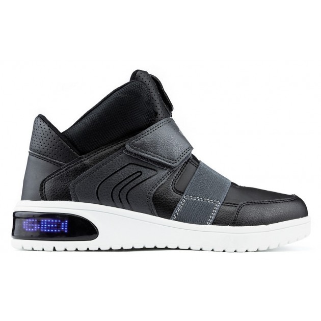 Booties Lights GEOX JR XLED BOY BLACK Booties Lights GEOX JR XLED BOY BLACK