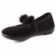 VULLADI BALLERINA'S KUNNEN SUDE POMPOMS SPLITTEN 1405  NEGRO